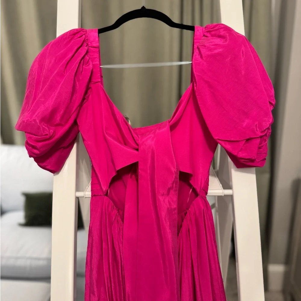 Abercrombie & Fitch Fuchsia Maxi Dress